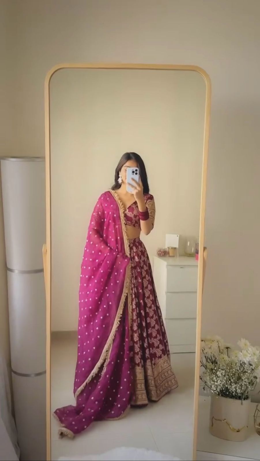 Occasion Wear Jacquard Work Pink Color Lehenga Choli