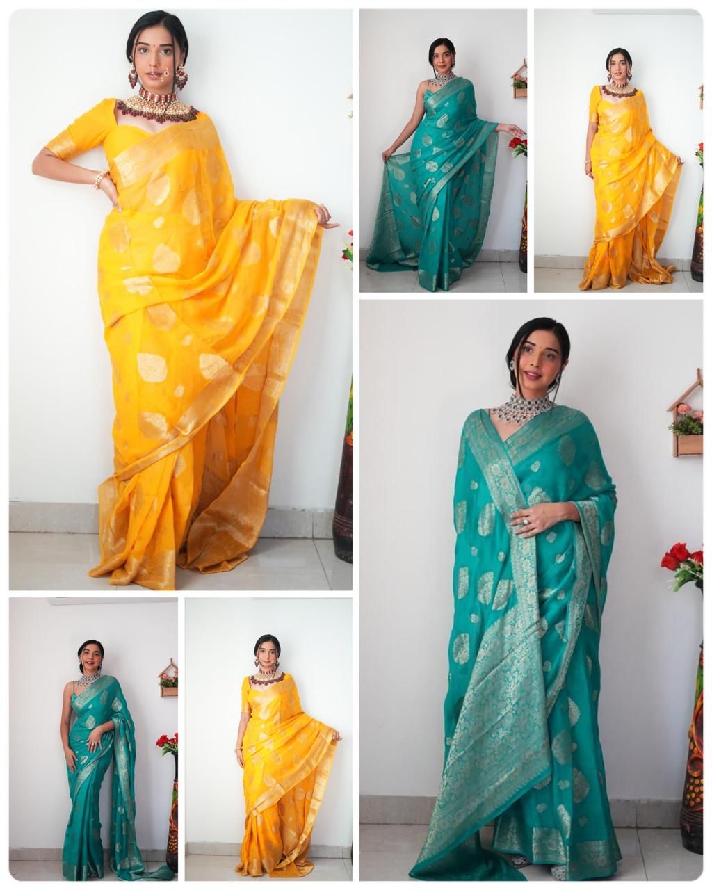 Pure #Linen #Saree | Saree designs, Handloom saree, Cotton saree