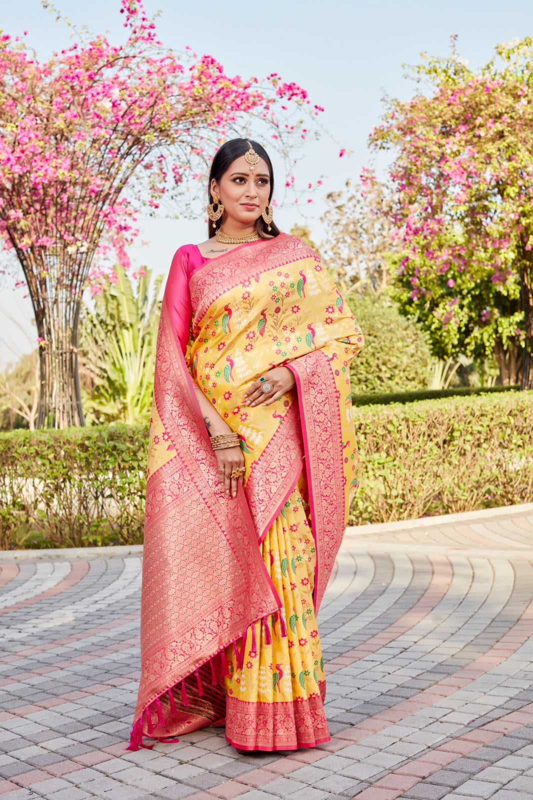 Sunanda Kanjivaram Soft Silk Saree