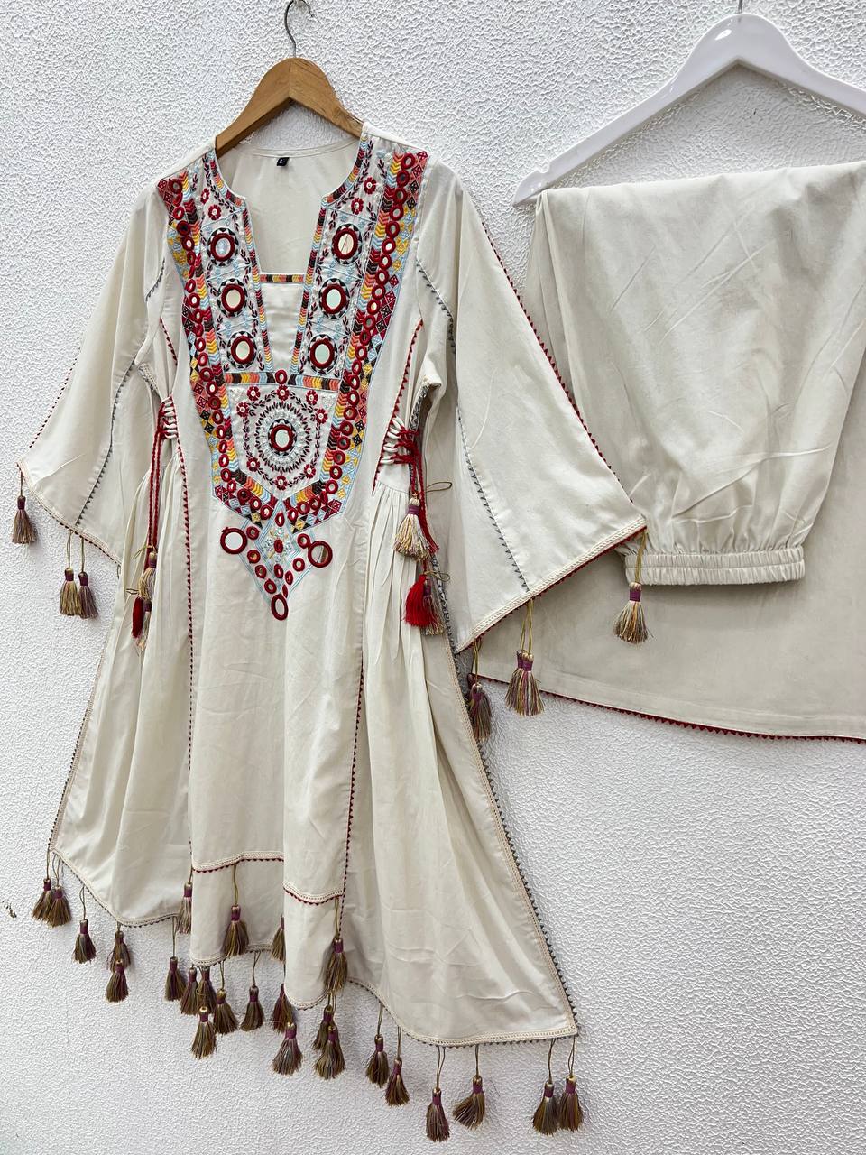 Rakhi Special White Color Sequence Work Palazzo Set