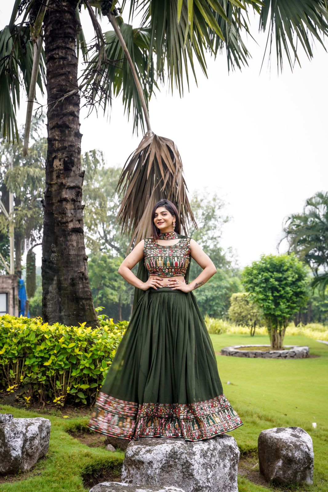 Looking for a Green Dress for Mehndi Function? Here's the best to select.