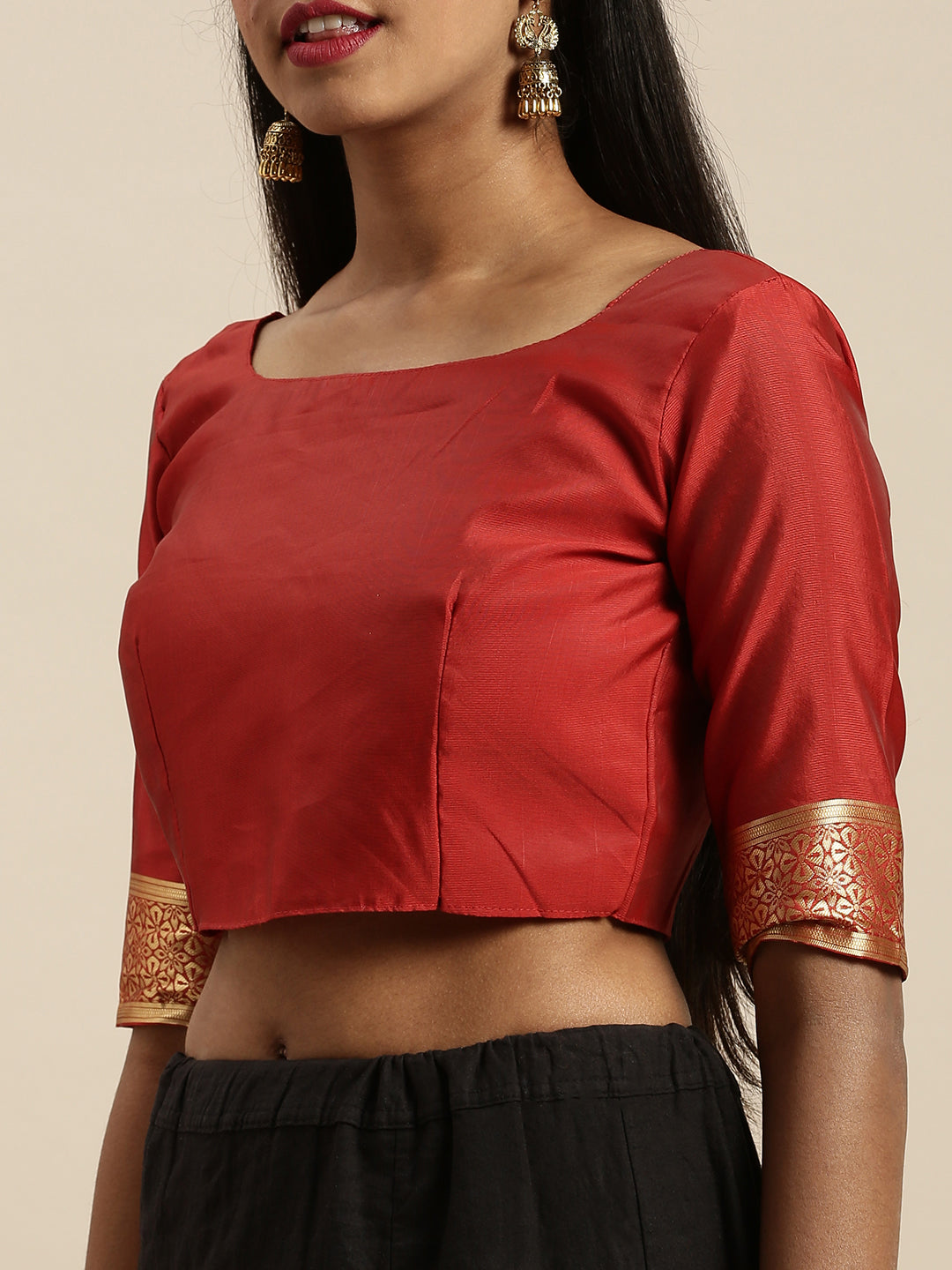 Wonderful Red Color Banarasi Silk Saree